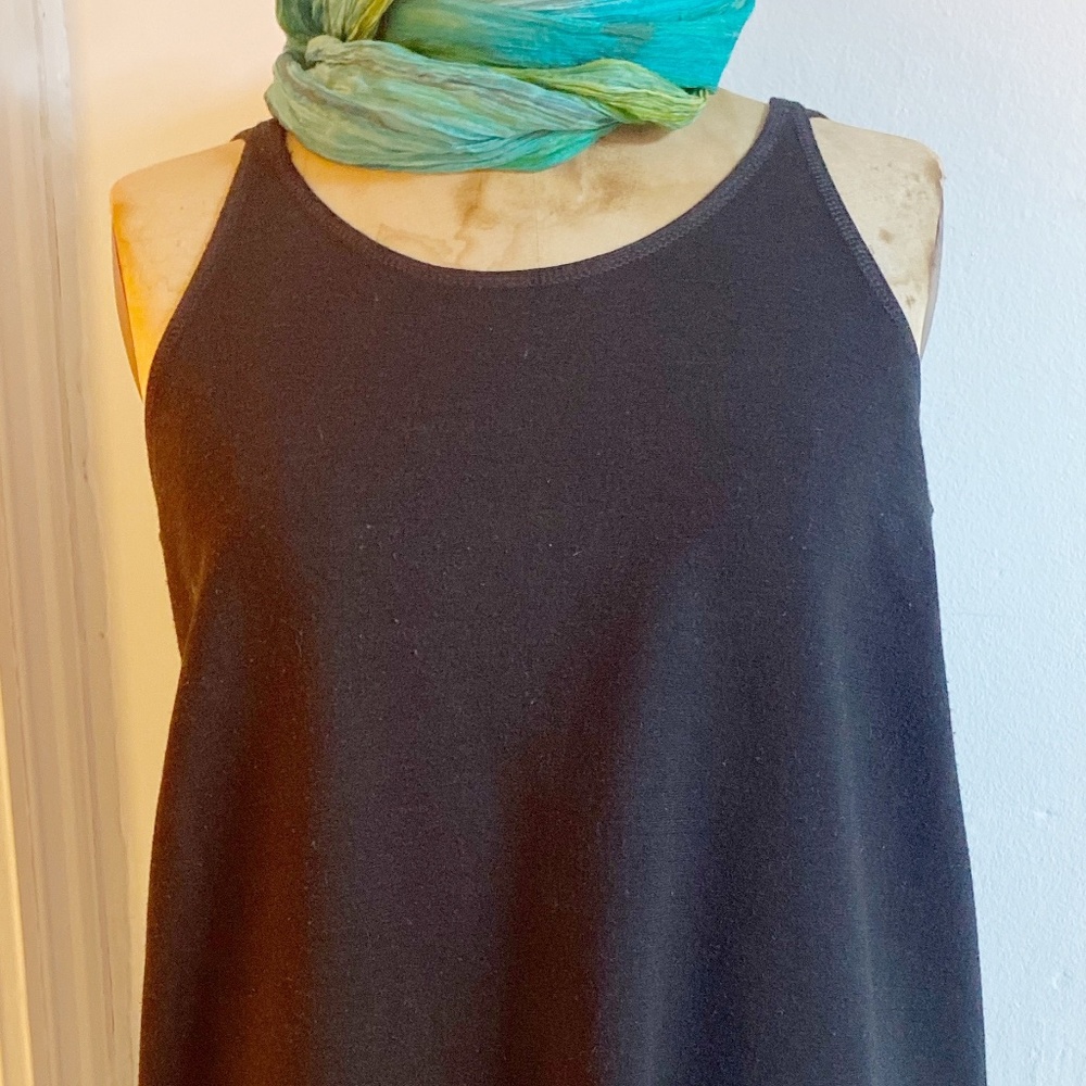 Yves Saint Laurent Winter 2009 black dress